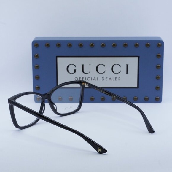 Final Price! Gucci GG0025O 001 Black Eyeglasses - Picture 9 of 10